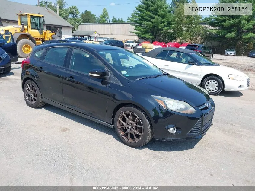 2013 Ford Focus Se VIN: 1FADP3K20DL258154 Lot: 39945042