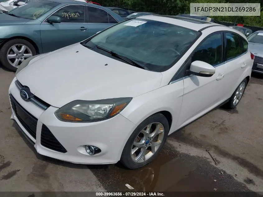 1FADP3N21DL269286 2013 Ford Focus Titanium