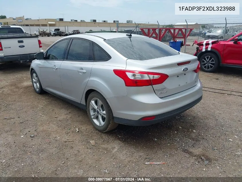 1FADP3F2XDL323988 2013 Ford Focus Se