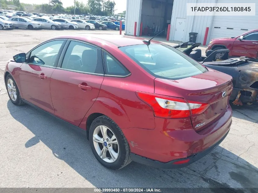 2013 Ford Focus Se VIN: 1FADP3F26DL180845 Lot: 39993450