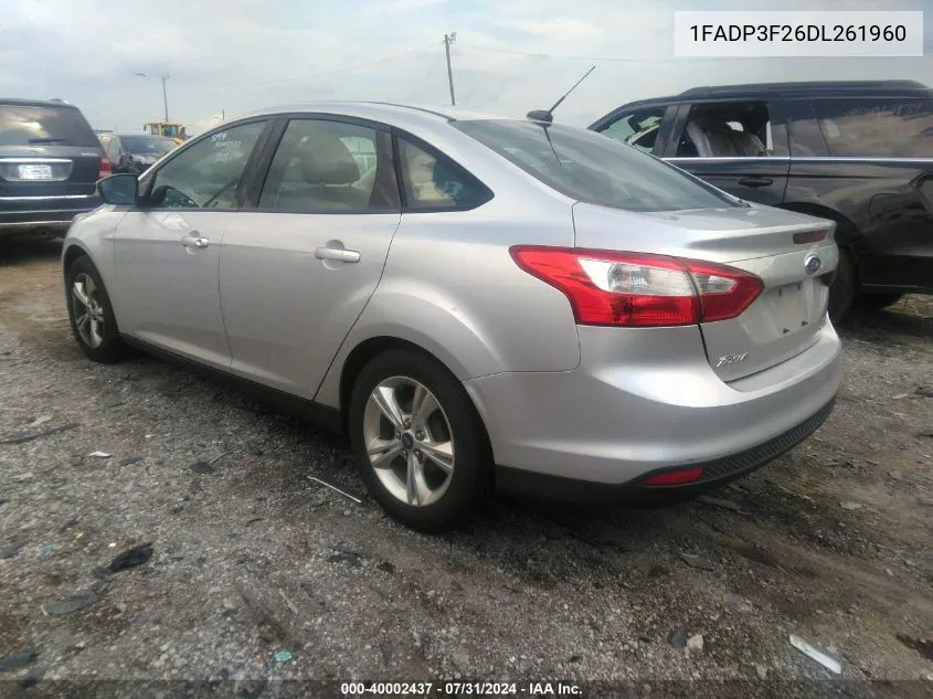 1FADP3F26DL261960 2013 Ford Focus Se