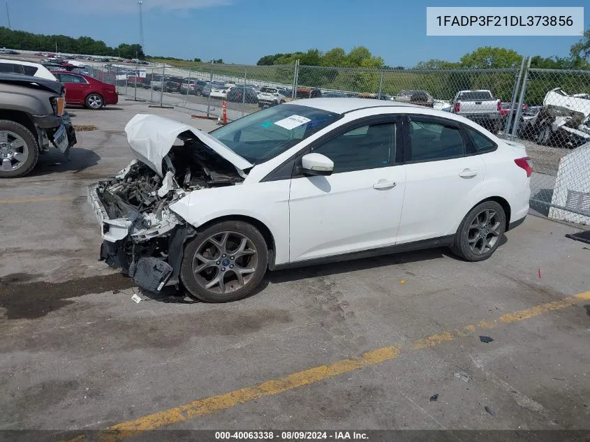 2013 Ford Focus Se VIN: 1FADP3F21DL373856 Lot: 40063338