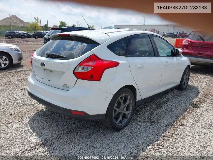 2013 Ford Focus Se VIN: 1FADP3K27DL283133 Lot: 40077092