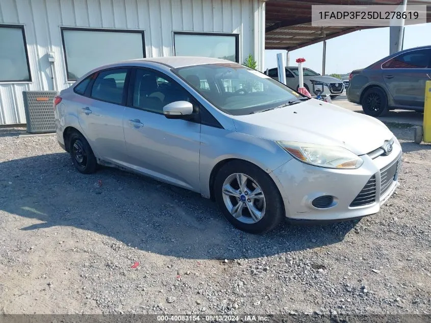 1FADP3F25DL278619 2013 Ford Focus Se