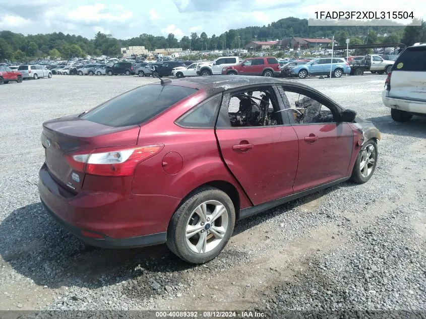 1FADP3F2XDL315504 2013 Ford Focus Se