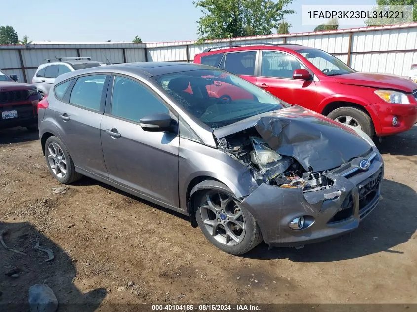 2013 Ford Focus Se VIN: 1FADP3K23DL344221 Lot: 40104185