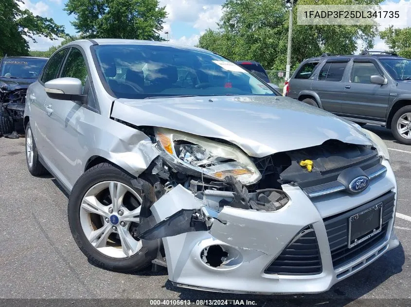 2013 Ford Focus Se VIN: 1FADP3F25DL341735 Lot: 40105613