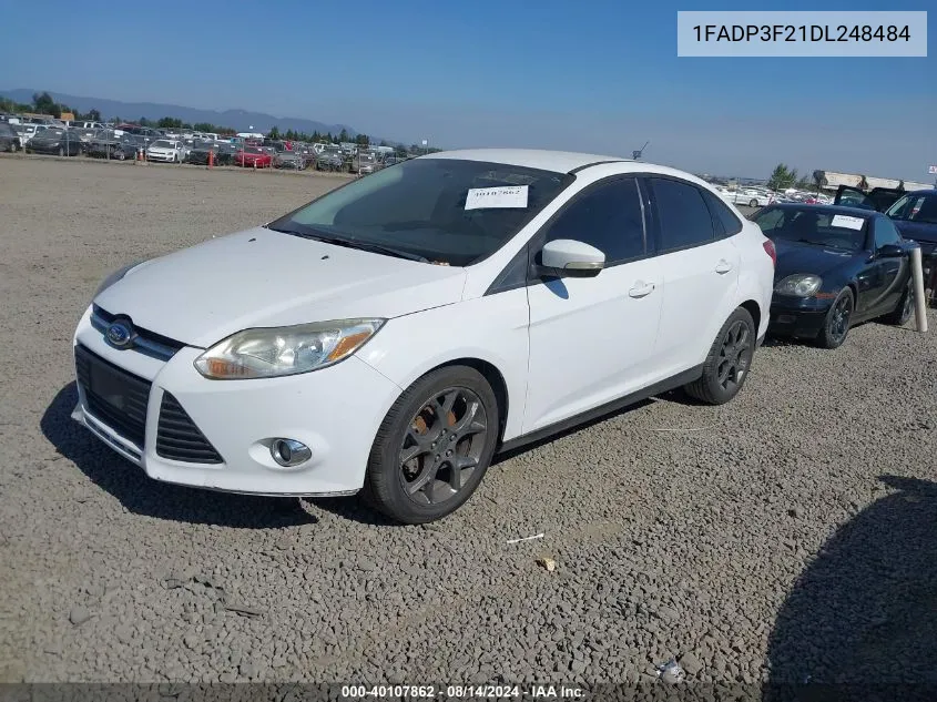 1FADP3F21DL248484 2013 Ford Focus Se