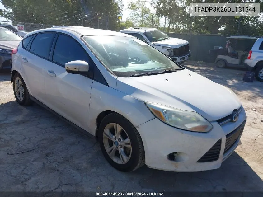 2013 Ford Focus Se VIN: 1FADP3K26DL131344 Lot: 40114528