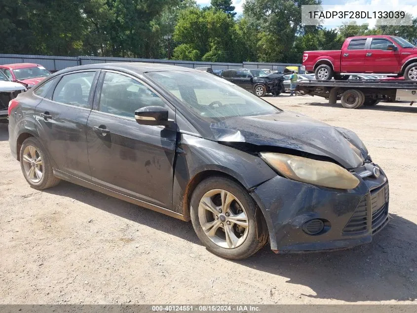 2013 Ford Focus Se VIN: 1FADP3F28DL133039 Lot: 40124551