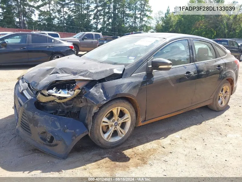 2013 Ford Focus Se VIN: 1FADP3F28DL133039 Lot: 40124551