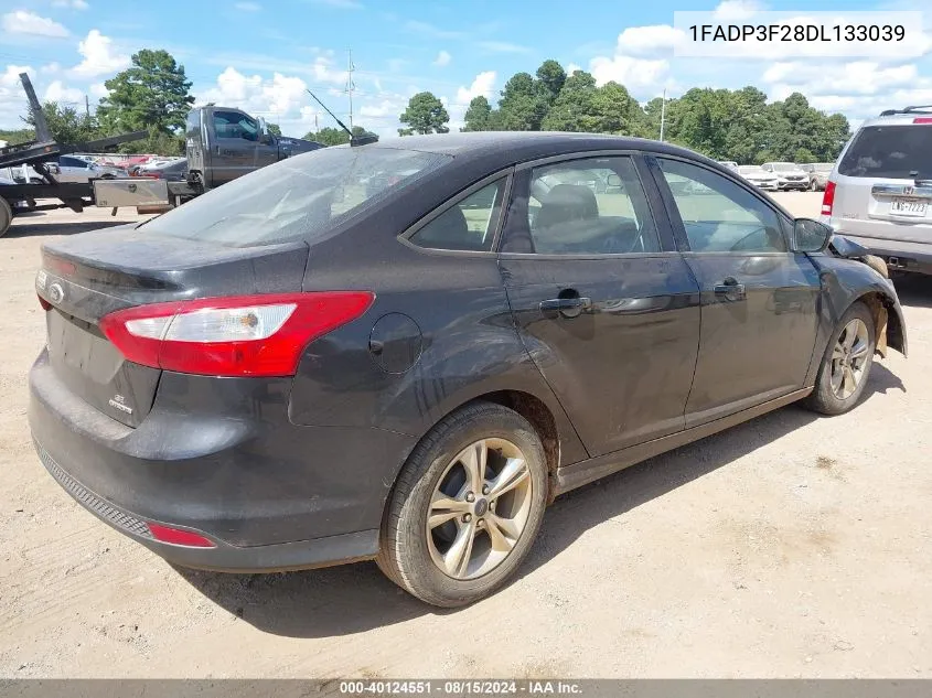 2013 Ford Focus Se VIN: 1FADP3F28DL133039 Lot: 40124551