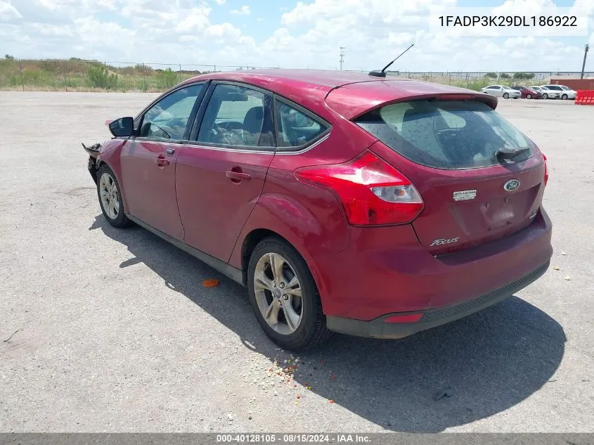 1FADP3K29DL186922 2013 Ford Focus Se