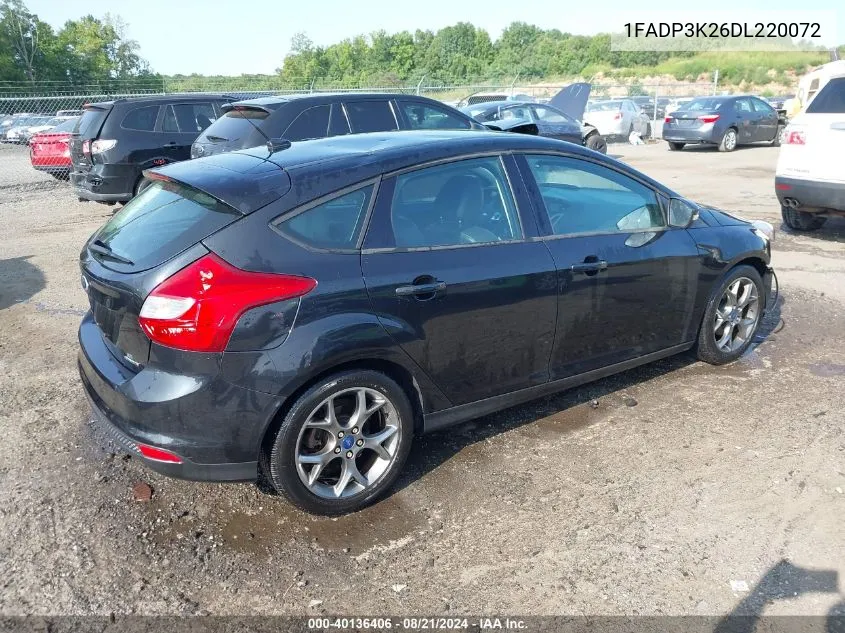 1FADP3K26DL220072 2013 Ford Focus Se