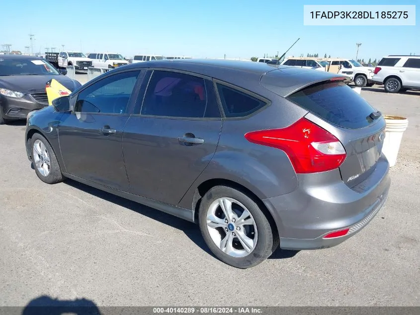 2013 Ford Focus Se VIN: 1FADP3K28DL185275 Lot: 40140289