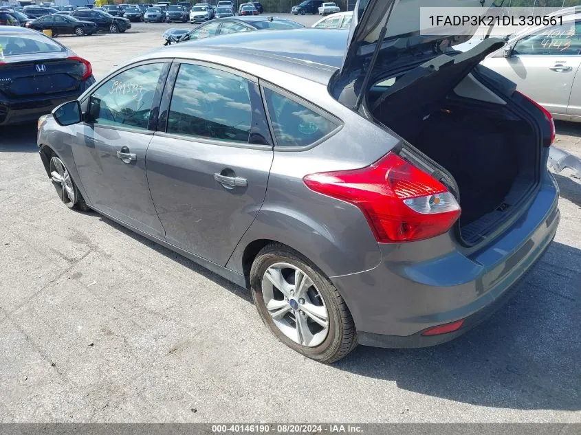 2013 Ford Focus Se VIN: 1FADP3K21DL330561 Lot: 40146190