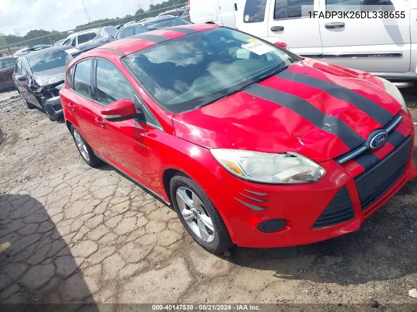 2013 Ford Focus Se VIN: 1FADP3K26DL338655 Lot: 40147538