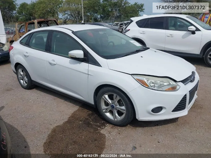 2013 Ford Focus Se VIN: 1FADP3F21DL307372 Lot: 40163131