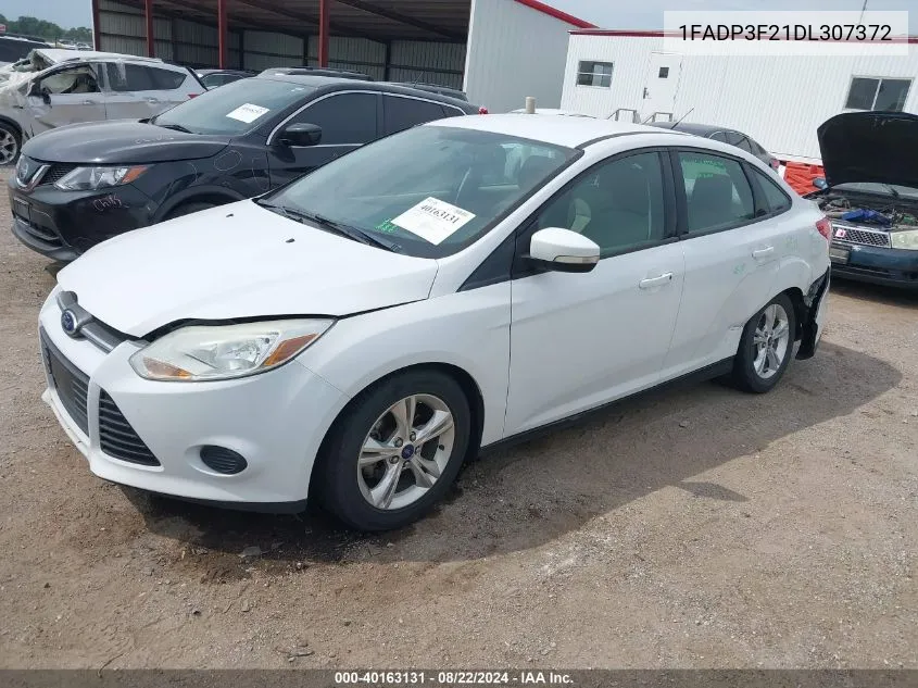 2013 Ford Focus Se VIN: 1FADP3F21DL307372 Lot: 40163131