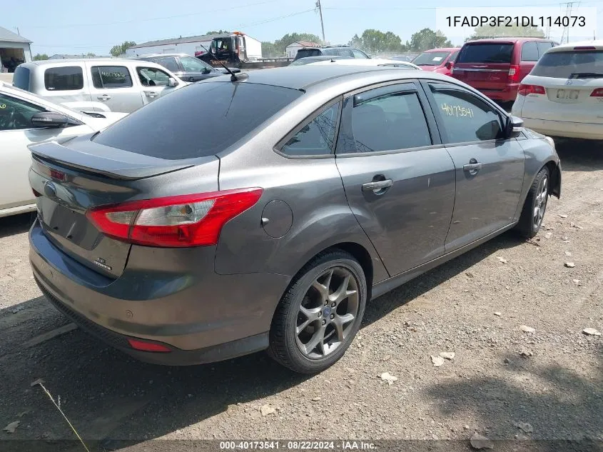 1FADP3F21DL114073 2013 Ford Focus Se