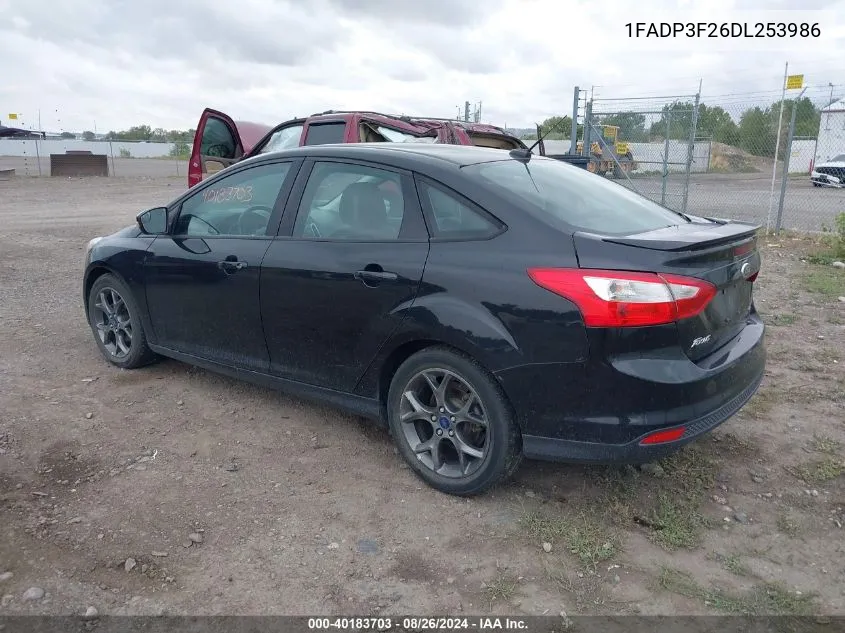 1FADP3F26DL253986 2013 Ford Focus Se