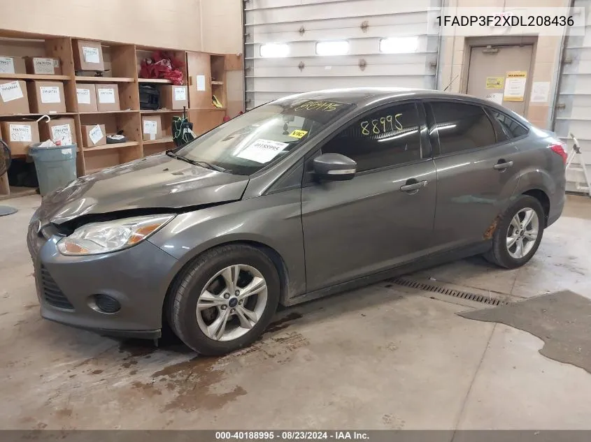 1FADP3F2XDL208436 2013 Ford Focus Se