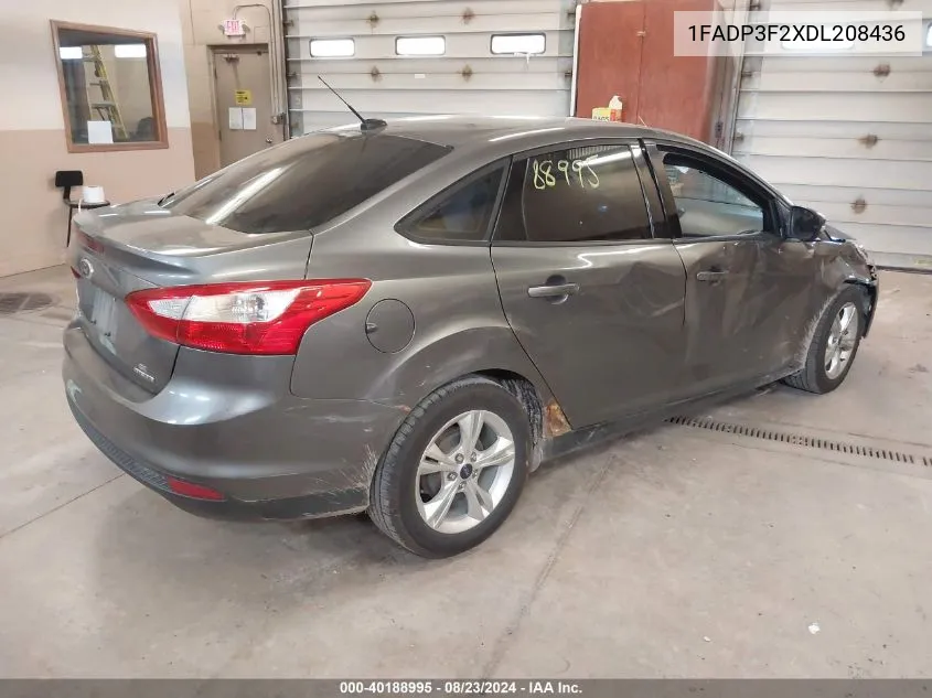 1FADP3F2XDL208436 2013 Ford Focus Se