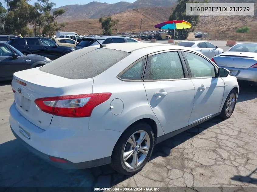 1FADP3F21DL213279 2013 Ford Focus Se