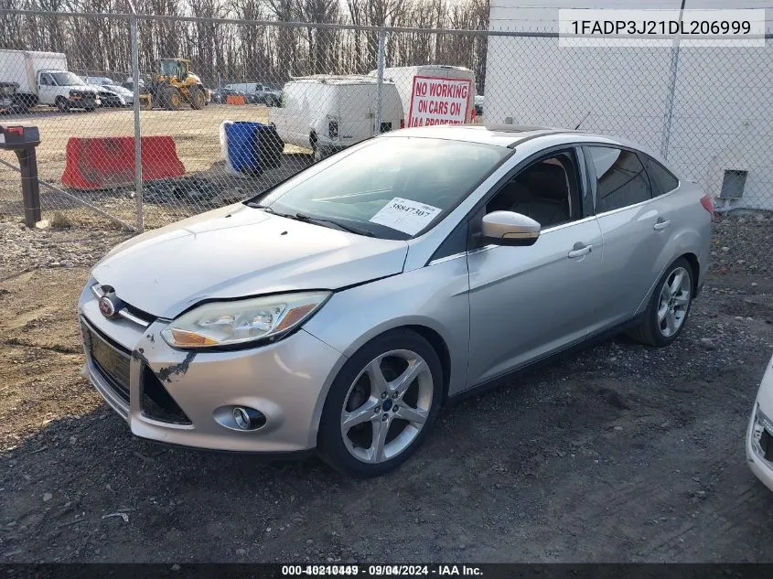 1FADP3J21DL206999 2013 Ford Focus Titanium