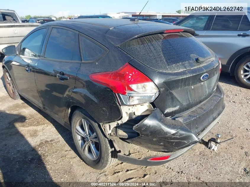 1FADP3K24DL262742 2013 Ford Focus Se