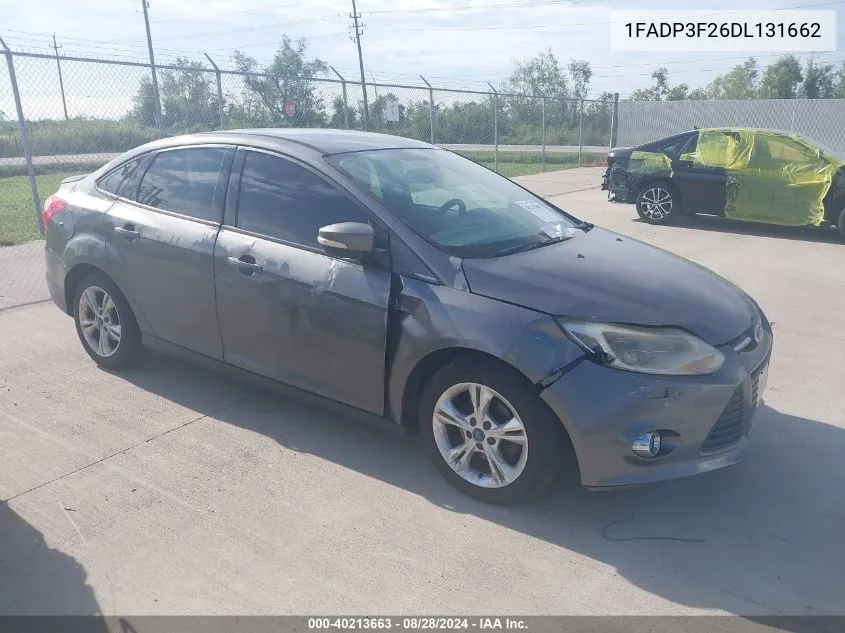 2013 Ford Focus Se VIN: 1FADP3F26DL131662 Lot: 40213663