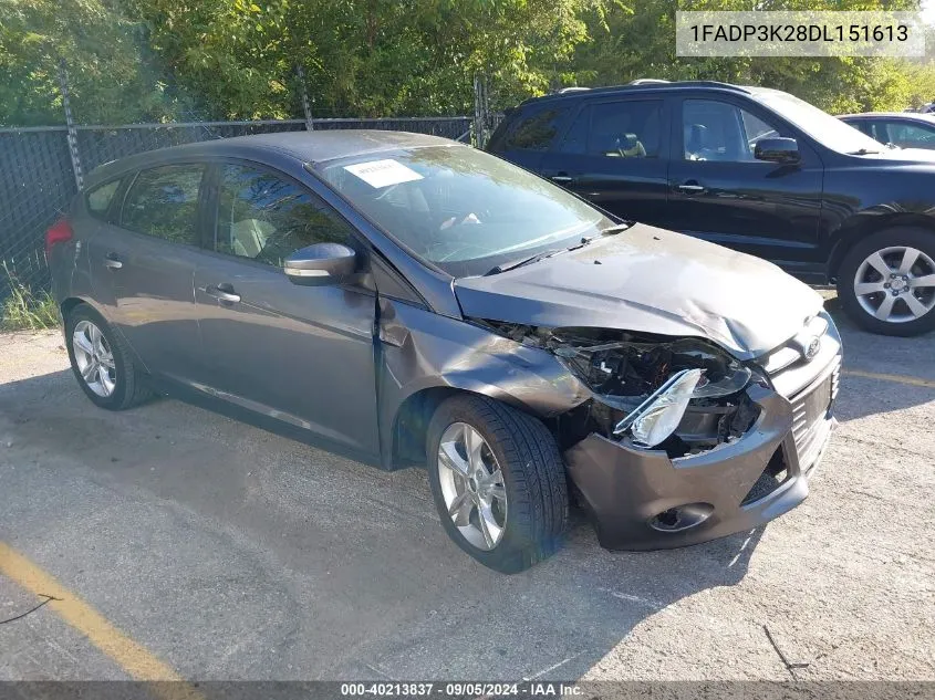 2013 Ford Focus Se VIN: 1FADP3K28DL151613 Lot: 40213837