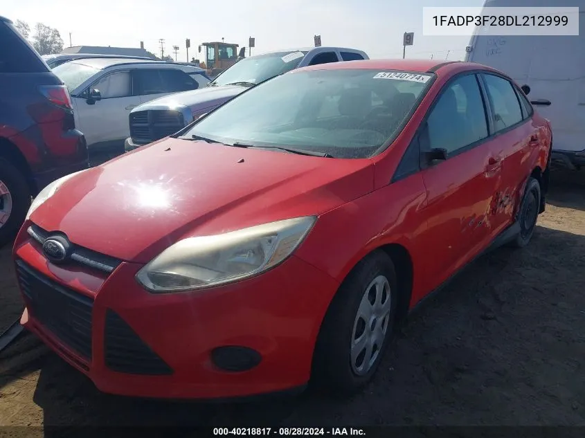 1FADP3F28DL212999 2013 Ford Focus Se