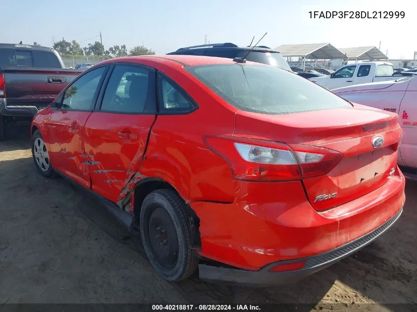 1FADP3F28DL212999 2013 Ford Focus Se