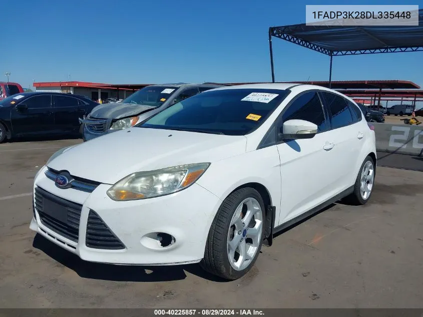 2013 Ford Focus Se VIN: 1FADP3K28DL335448 Lot: 40225857