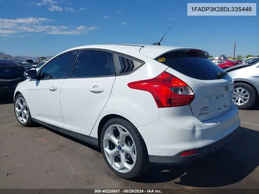 2013 Ford Focus Se VIN: 1FADP3K28DL335448 Lot: 40225857