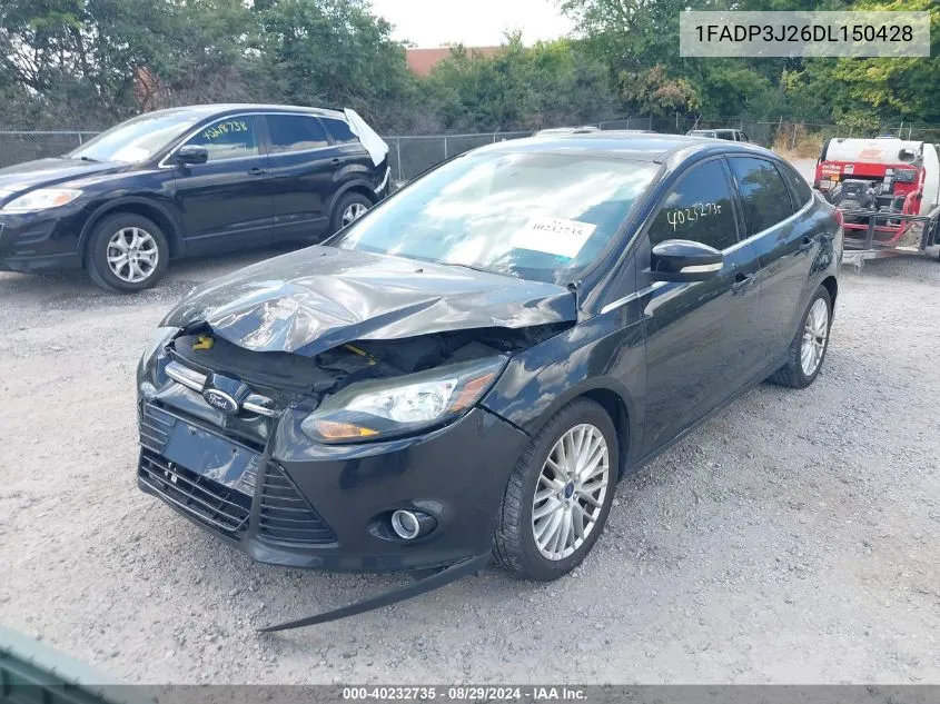 1FADP3J26DL150428 2013 Ford Focus Titanium