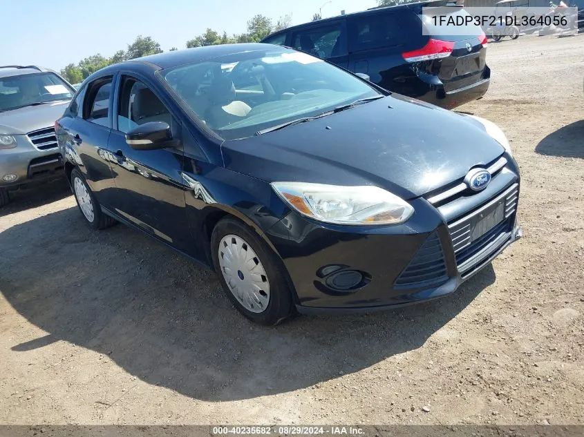 2013 Ford Focus Se VIN: 1FADP3F21DL364056 Lot: 40235682