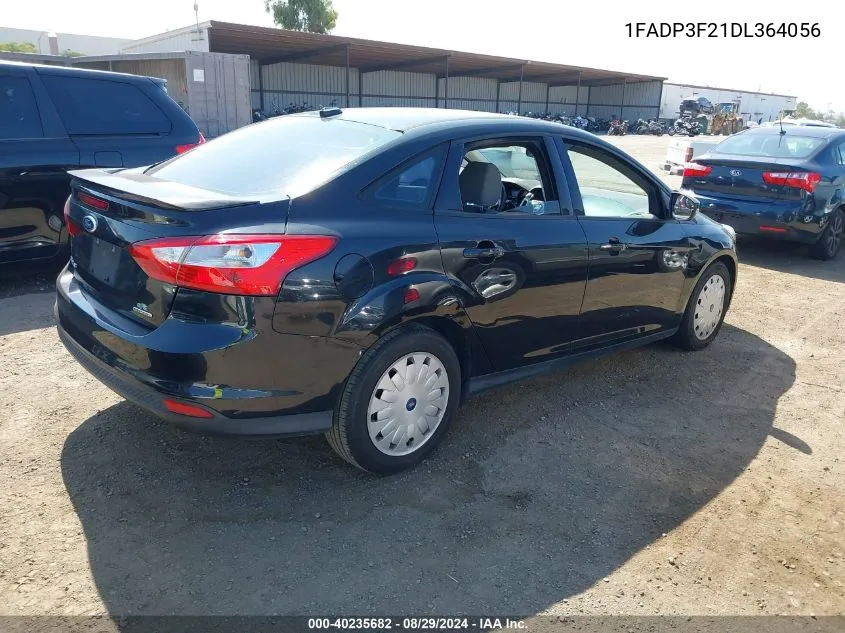 2013 Ford Focus Se VIN: 1FADP3F21DL364056 Lot: 40235682