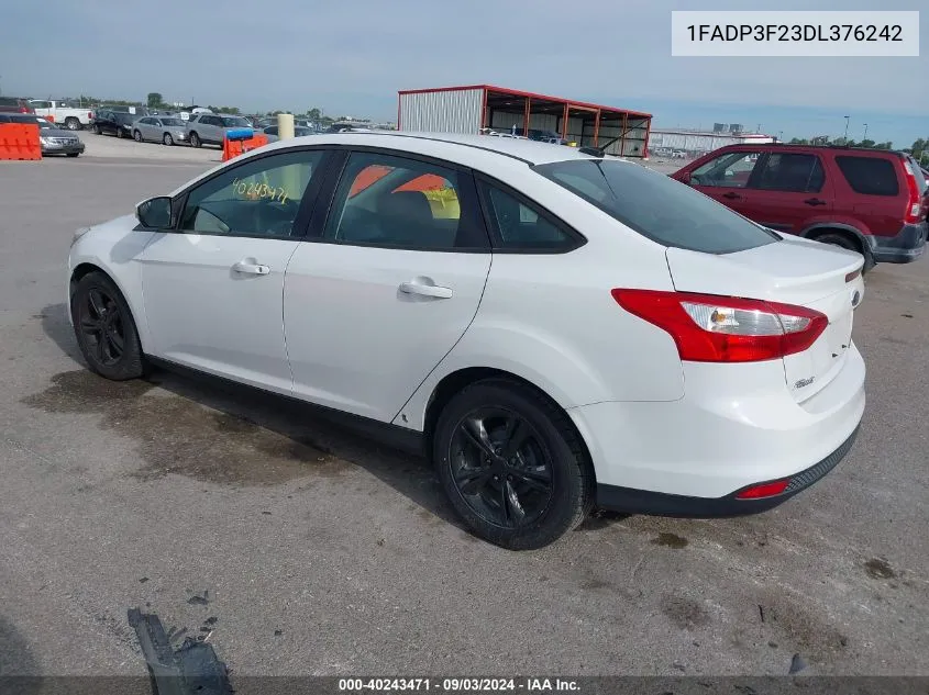 1FADP3F23DL376242 2013 Ford Focus Se