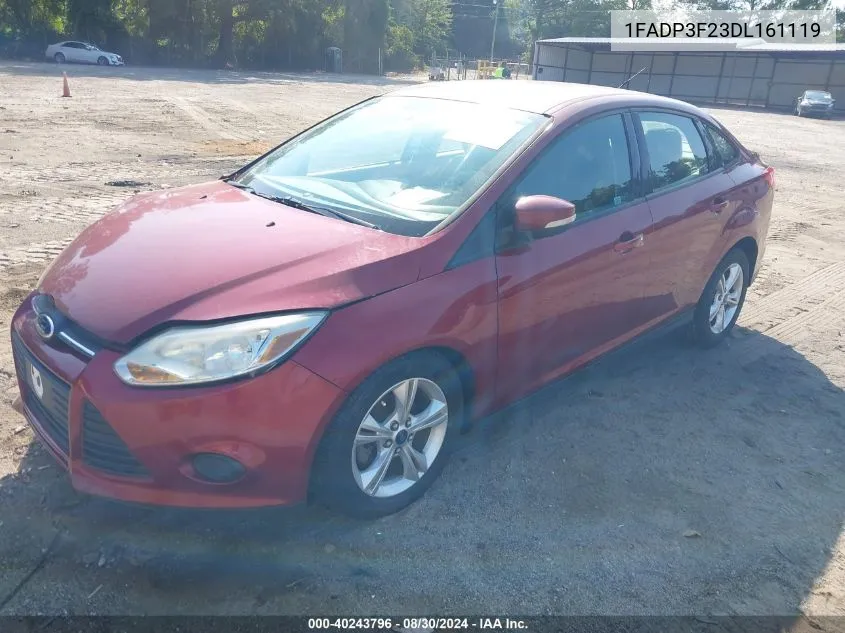 2013 Ford Focus Se VIN: 1FADP3F23DL161119 Lot: 40243796