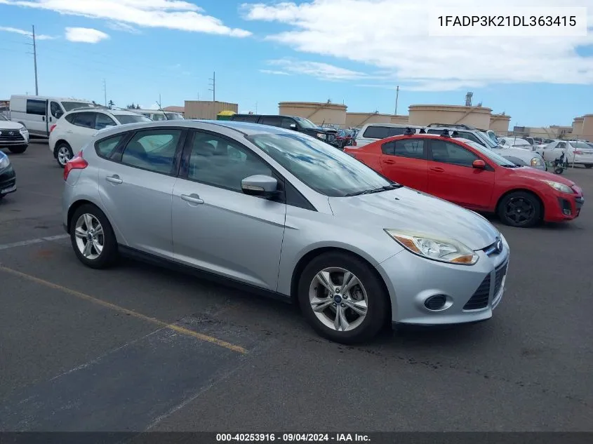 2013 Ford Focus Se VIN: 1FADP3K21DL363415 Lot: 40253916