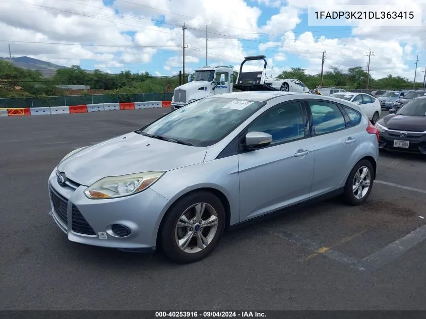 2013 Ford Focus Se VIN: 1FADP3K21DL363415 Lot: 40253916