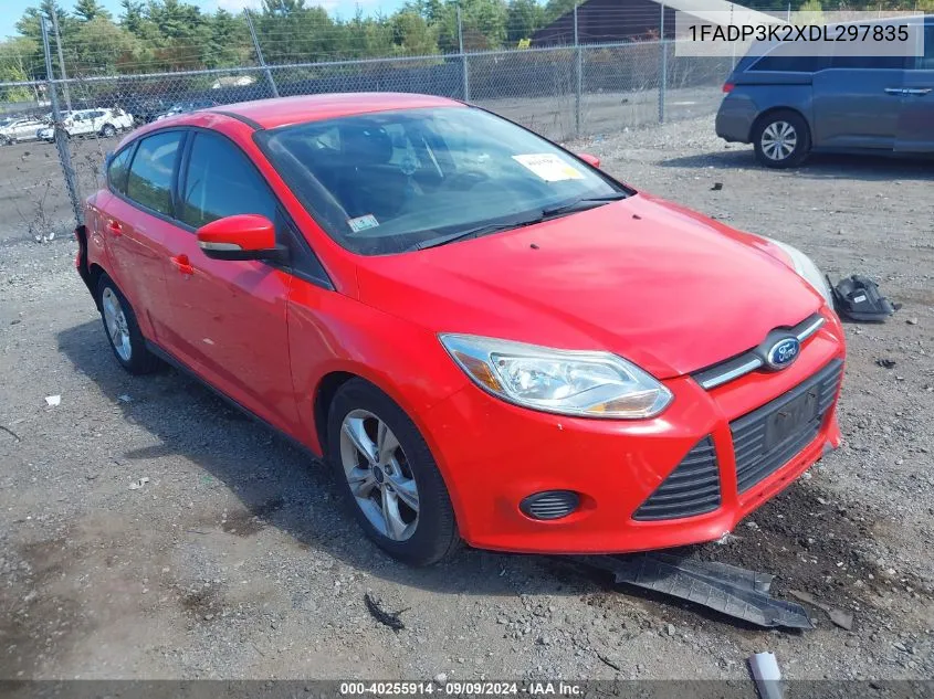 2013 Ford Focus Se VIN: 1FADP3K2XDL297835 Lot: 40255914