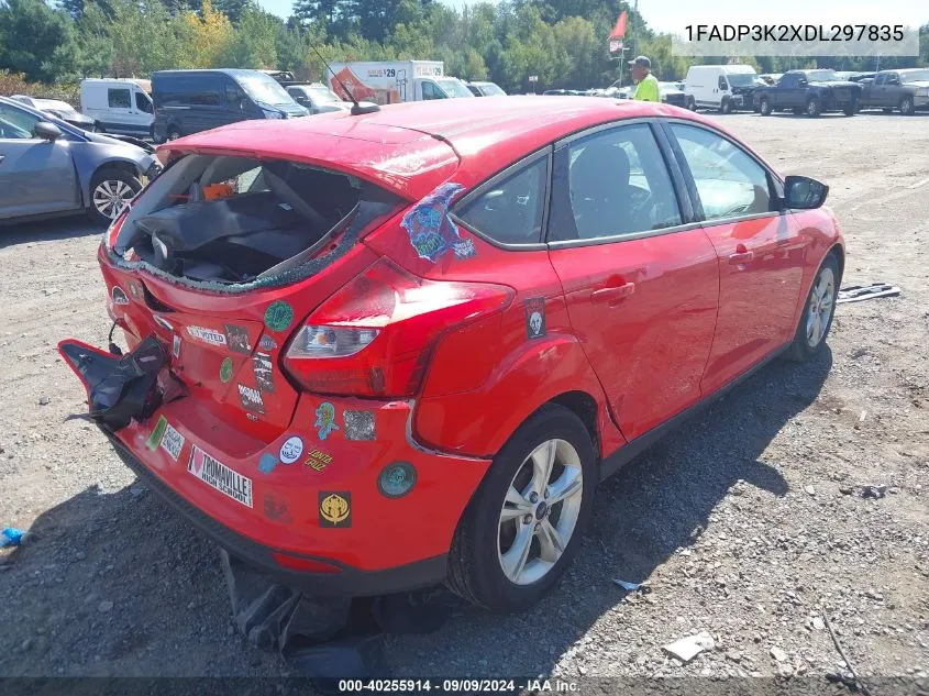 2013 Ford Focus Se VIN: 1FADP3K2XDL297835 Lot: 40255914