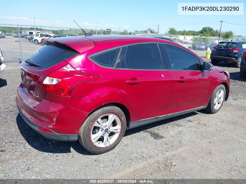 1FADP3K20DL230290 2013 Ford Focus Se