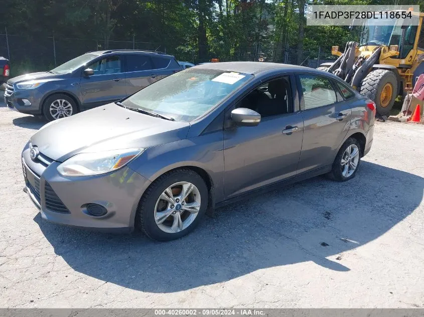 1FADP3F28DL118654 2013 Ford Focus Se