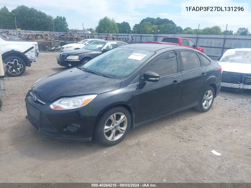 2013 Ford Focus Se VIN: 1FADP3F27DL131296 Lot: 40264210