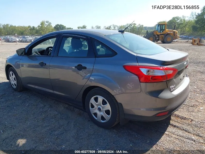 2013 Ford Focus VIN: 1FADP3E28DL156855 Lot: 40277509