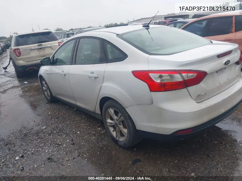 1FADP3F21DL215470 2013 Ford Focus Se